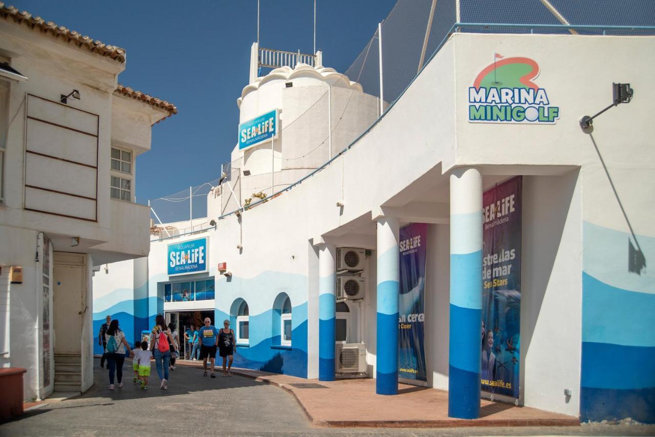MINERVA, Benalmadena Costa, Stunning Sea&Mountain view, 1 bedroom apartment Buitenkant foto